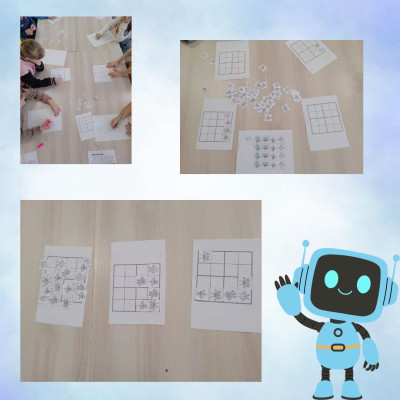 W magicznym świecie robotów z... Kodowanie na dywanie;